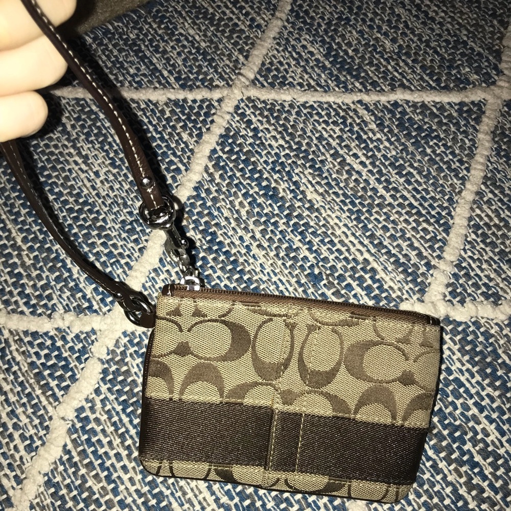 Coach wristlet